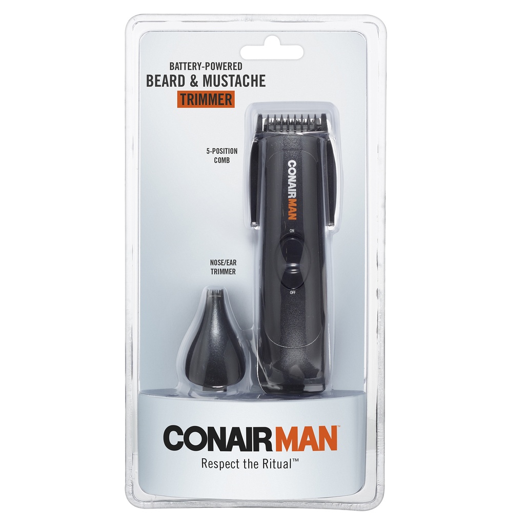 CONAIR BEARD/MUSTACHE TRIMMER
