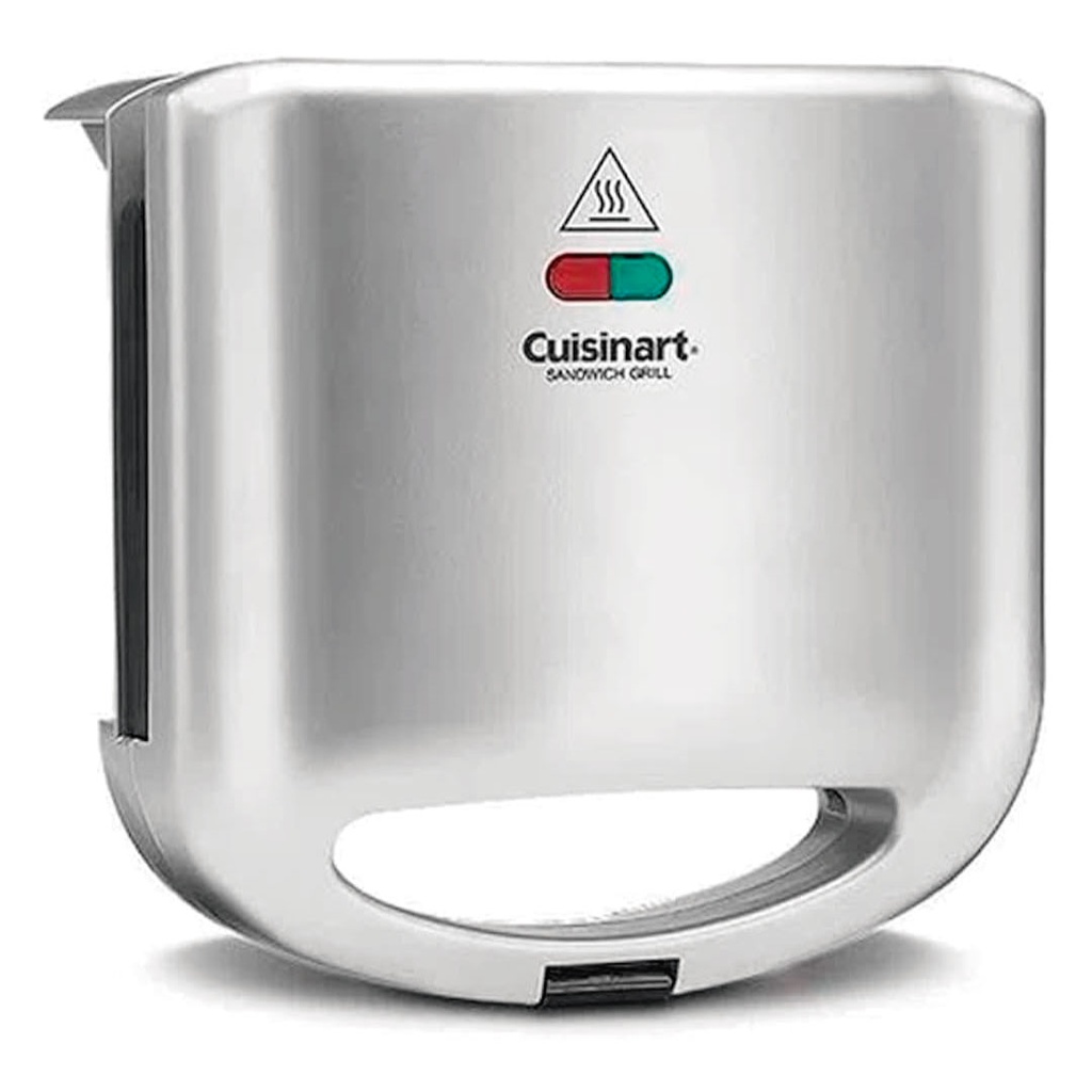 CUISINART SANDWICH GRILL, SILVER