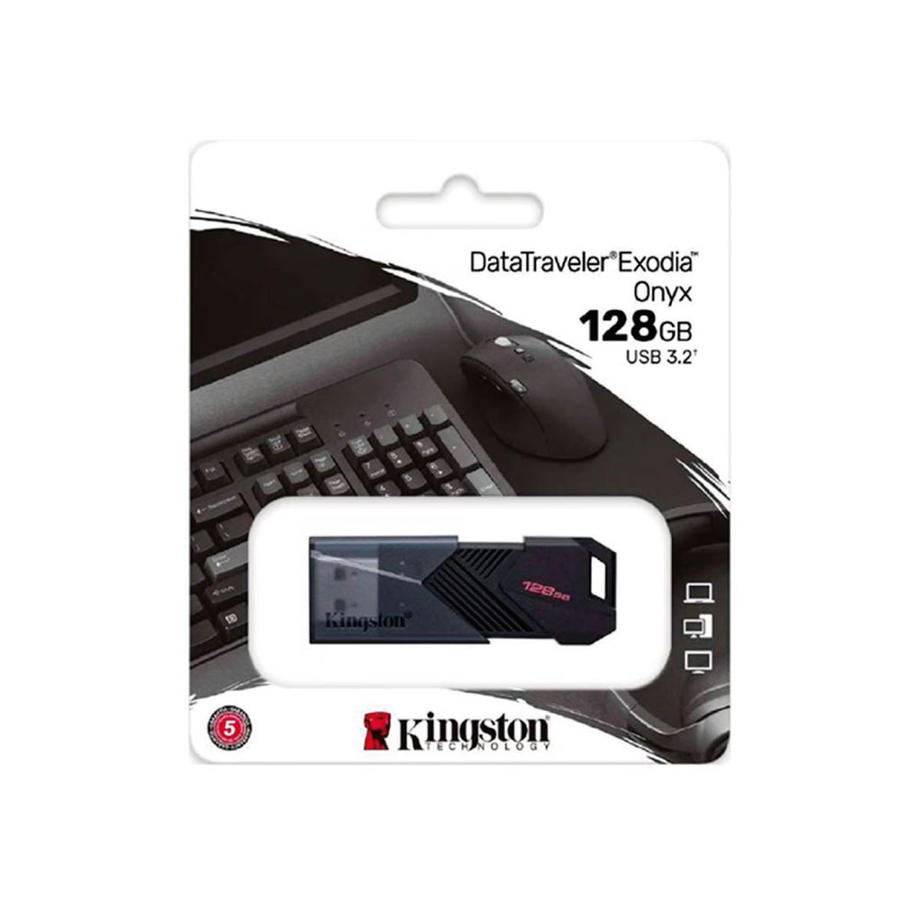 KINGSTON DTXON/128GB   KINGSTON 128GB DATA TRAVELER EXODIA ONYX THUMB