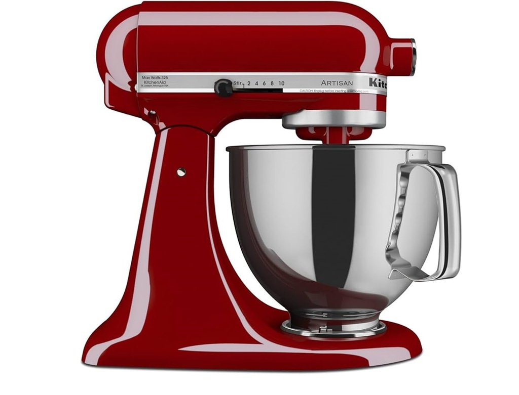 KITCHENAID STAND MIXER 5 QT ARTISAN SERIES TILT-HEAD EMPIRE RED 