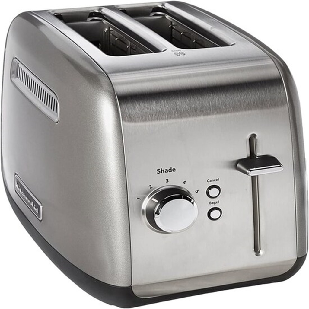 KITCHENAID TOASTER 2 SLICE CONTOUR SILVER