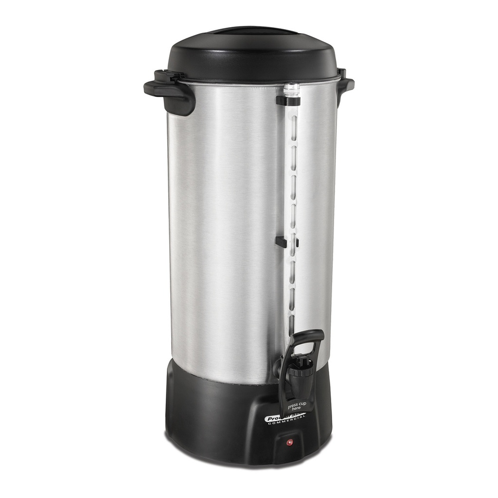 PROCTOR 100-CUP COMMERCIAL  COFFEE  URN ALUMINUM   