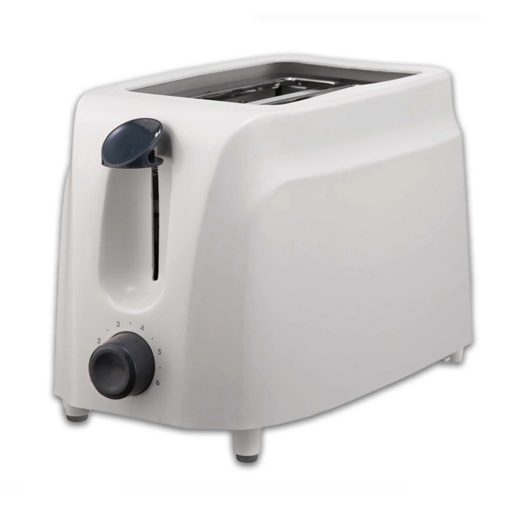 BRENTWOOD TOASTER 2 SLICE WHITE