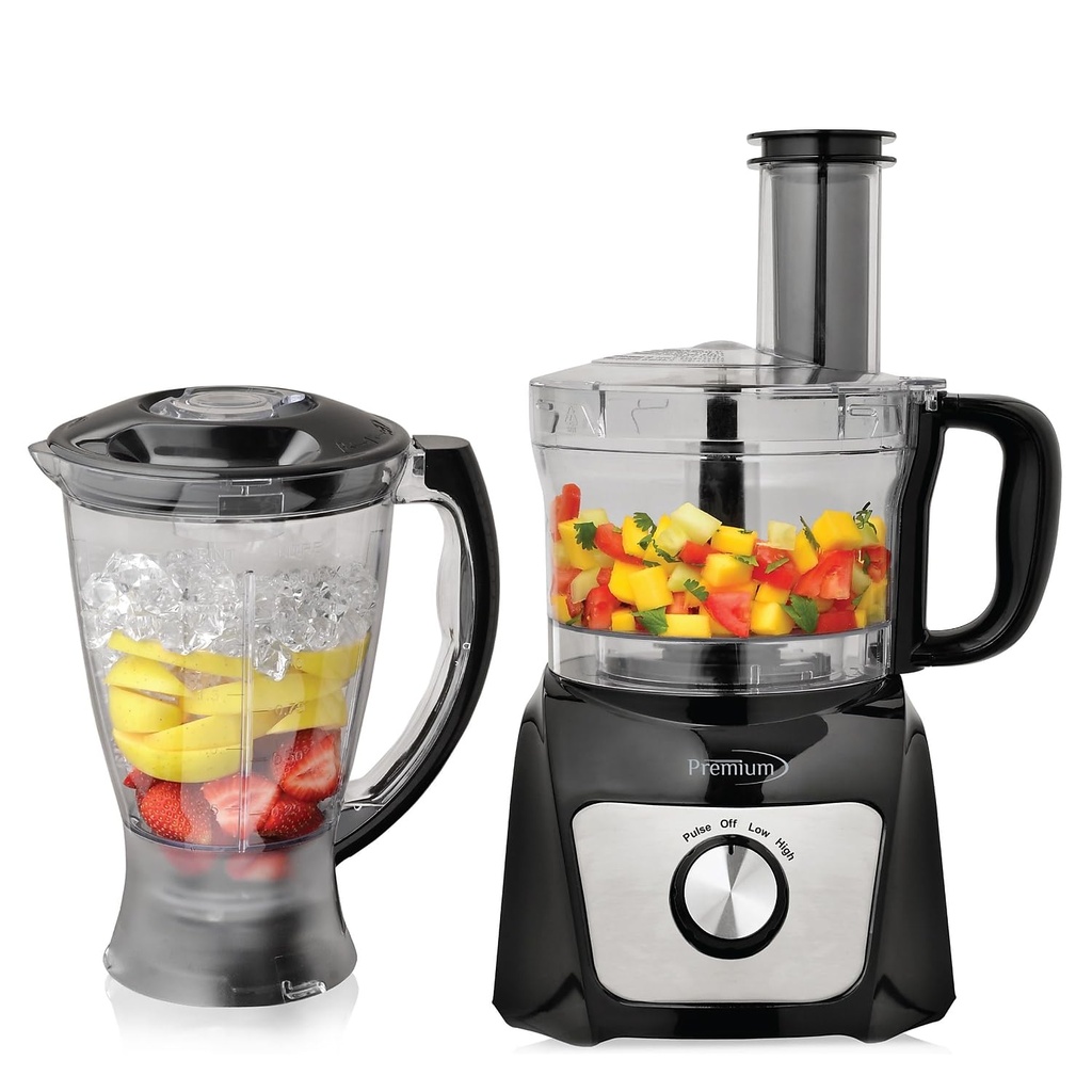 PREMIUM FOOD PROCESSOR AND BLENDER 500W