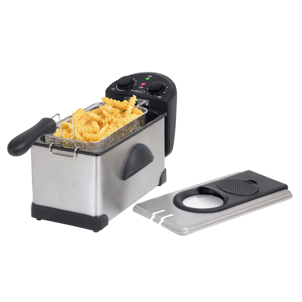 PREMIUM DEEP FRYER 3 L S.S. WITH TIMER