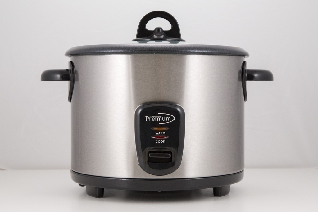 PREMIUM RICE COOKER 1.5 L 8 CUPS S.S.