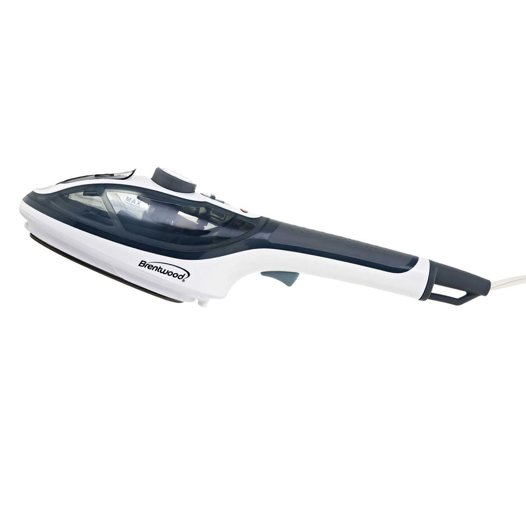 BRENTWOOD HANDHELD CLOTHES STEAMER & IRON, GREY