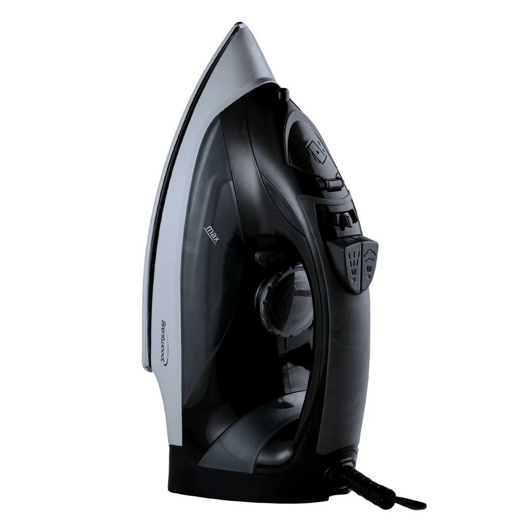 STEAM IRON W/ AUTO SHUT-OFF, BLK