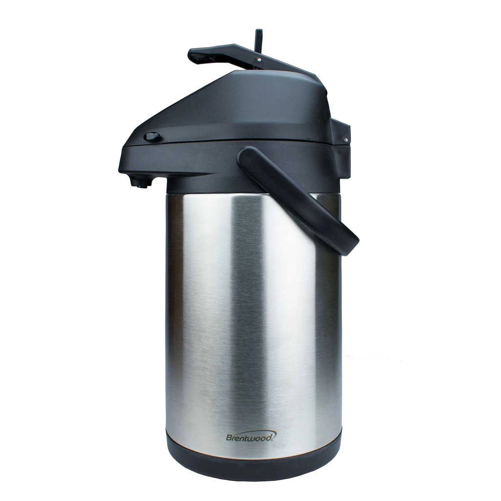 BRENTWOOD GEO 3.5L VACUUM AIRPOT W/ LEVEL PUMP SS