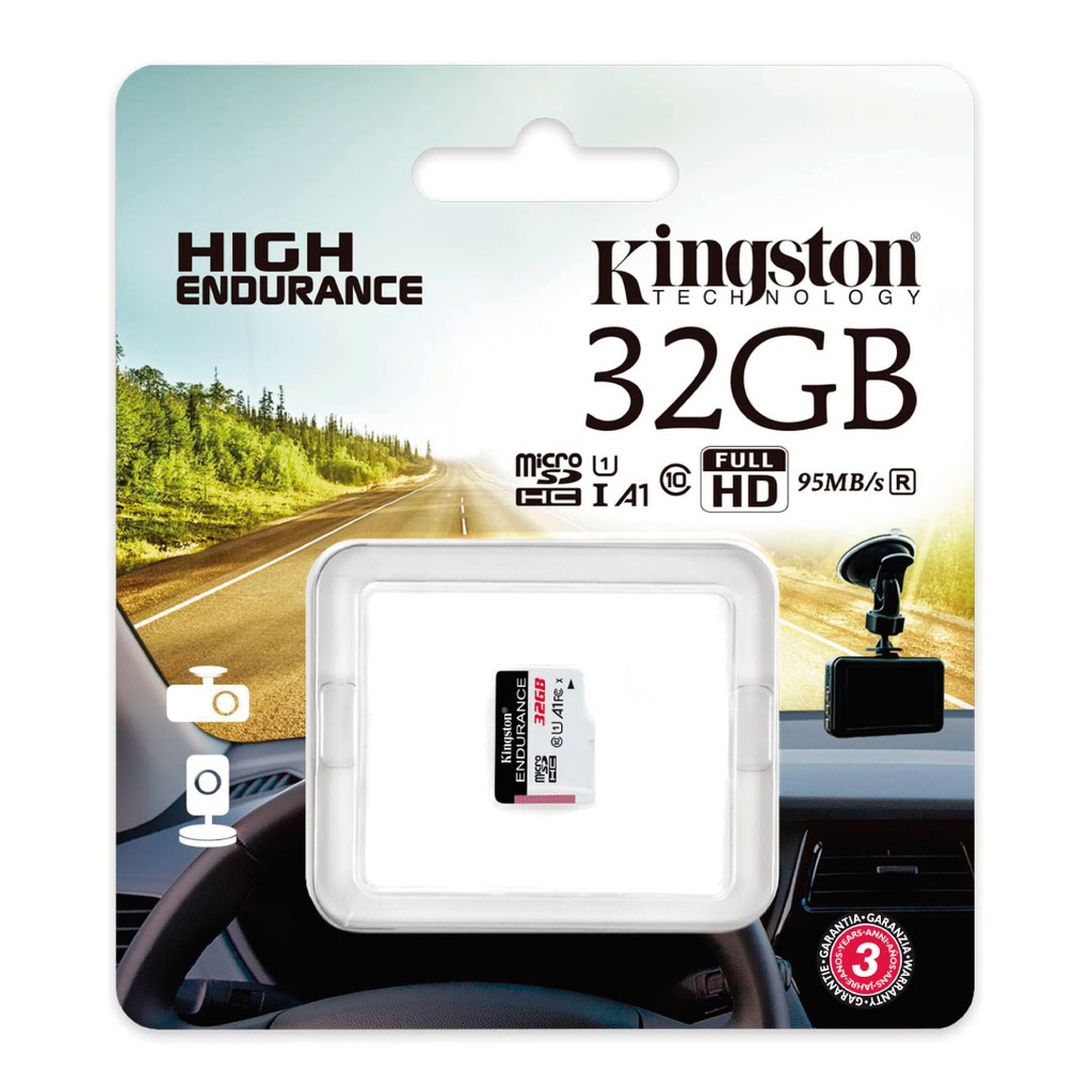 KINGSTON MICRO SD 32GB HIGH ENDURANCE CL UHS-I CARD 95MB/s