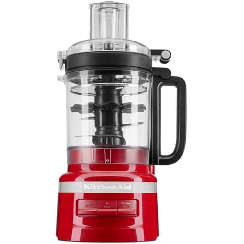 KITCHENAID FOOD PROCESSOR PLUS 7 CUPS EMPIRE RED W/ACCESSORIES