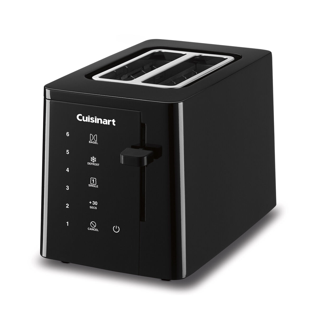 CUISINART TOASTER 2 SLICE TOUCHSCREEN BLACK