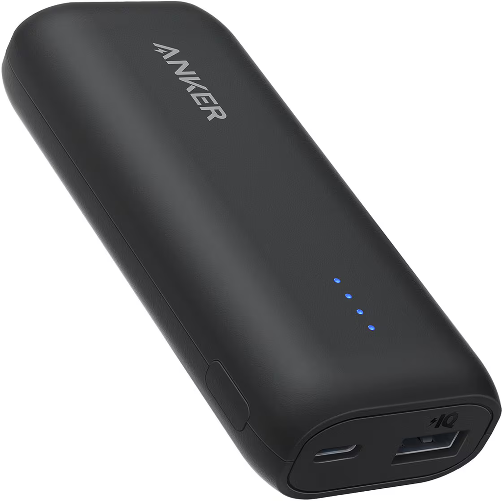 ANKER 321 POWER BANK - 5000mAh - 12W - 2 PORT - BLACK