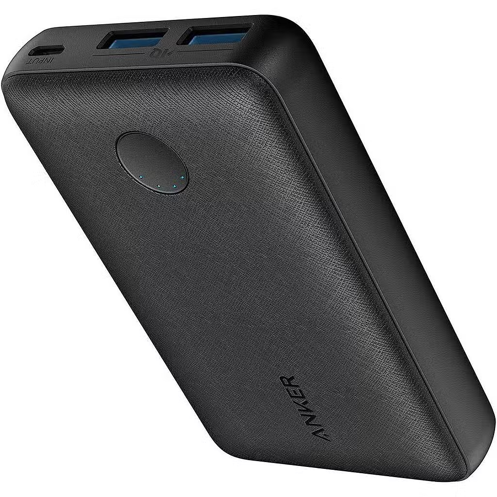ANKER POWERCORE SELECT 10000mAh DUAL USB PORTABLE CHARGER EXTERNAL BATTERY PACK BLACK