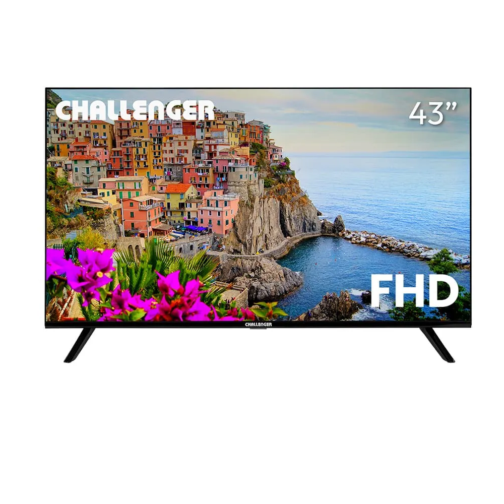 CHALLENGER - SMART TV 43", FULL HD, GOOGLE TV, VOICE CONTROL, CHROMECAST, INCL. WALL BRACKET